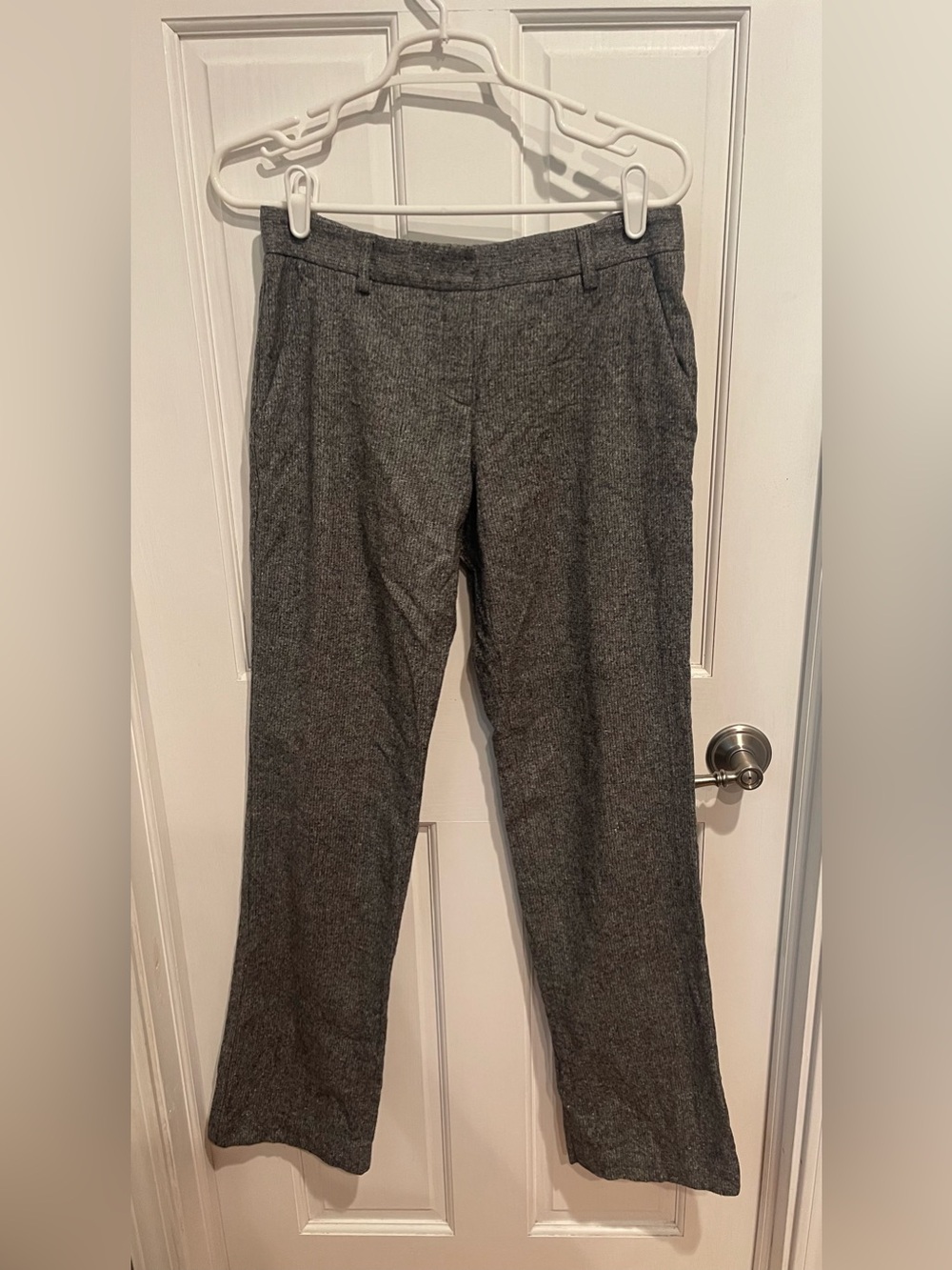 Theory Women’s  Wool Blend  Dark Gray Dress Pants 6